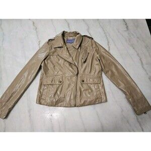 Madden Girl Jacket Tan, Size L